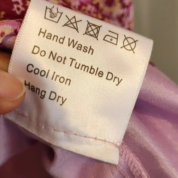 O.P.T On The Run Micro Ditsy Floral Smocked Midi Dress(S) - Picture 13 of 13